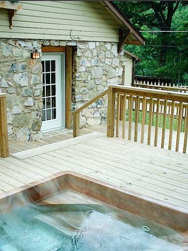 Stone House Deck