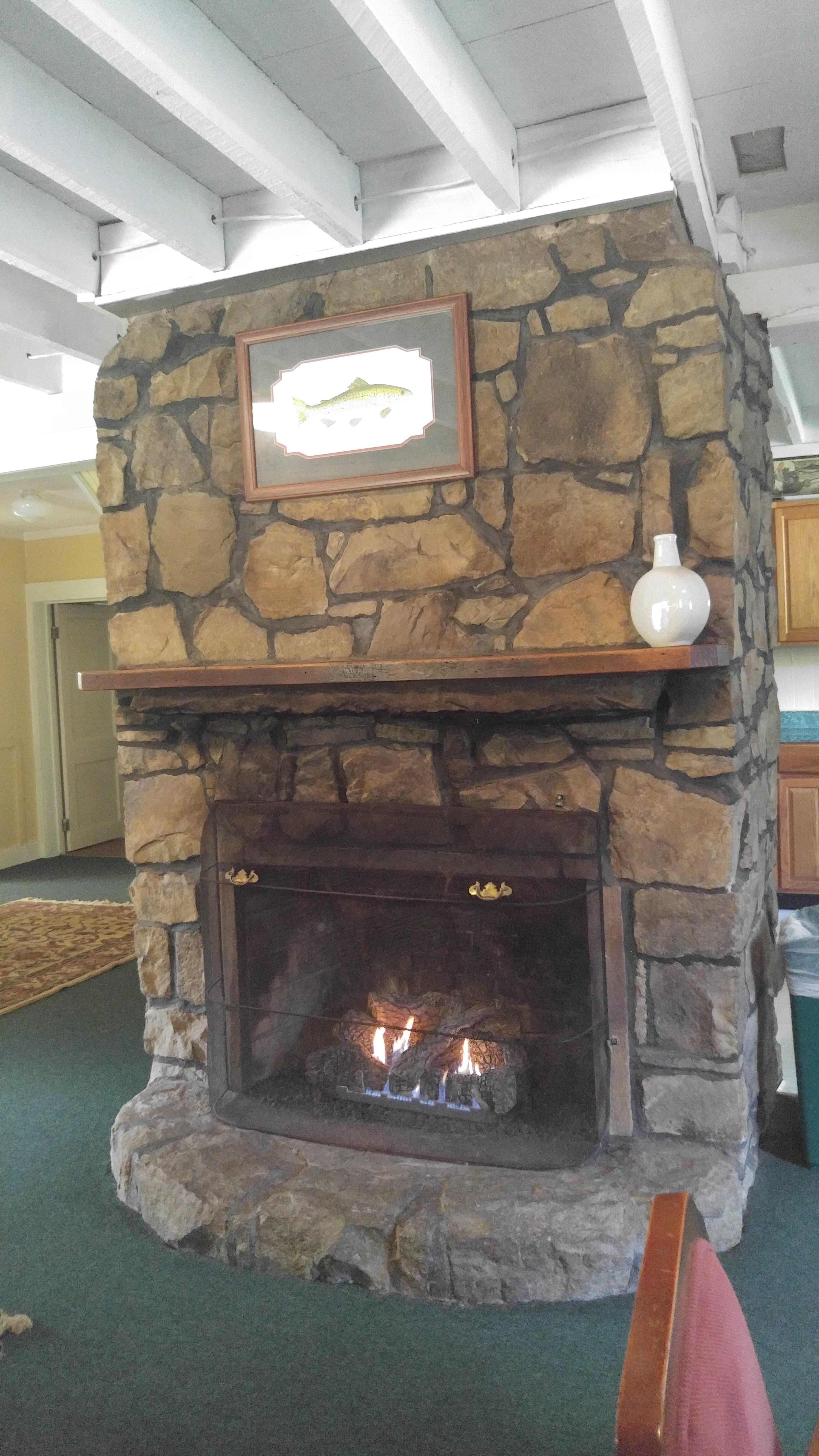 Stone House Chimney