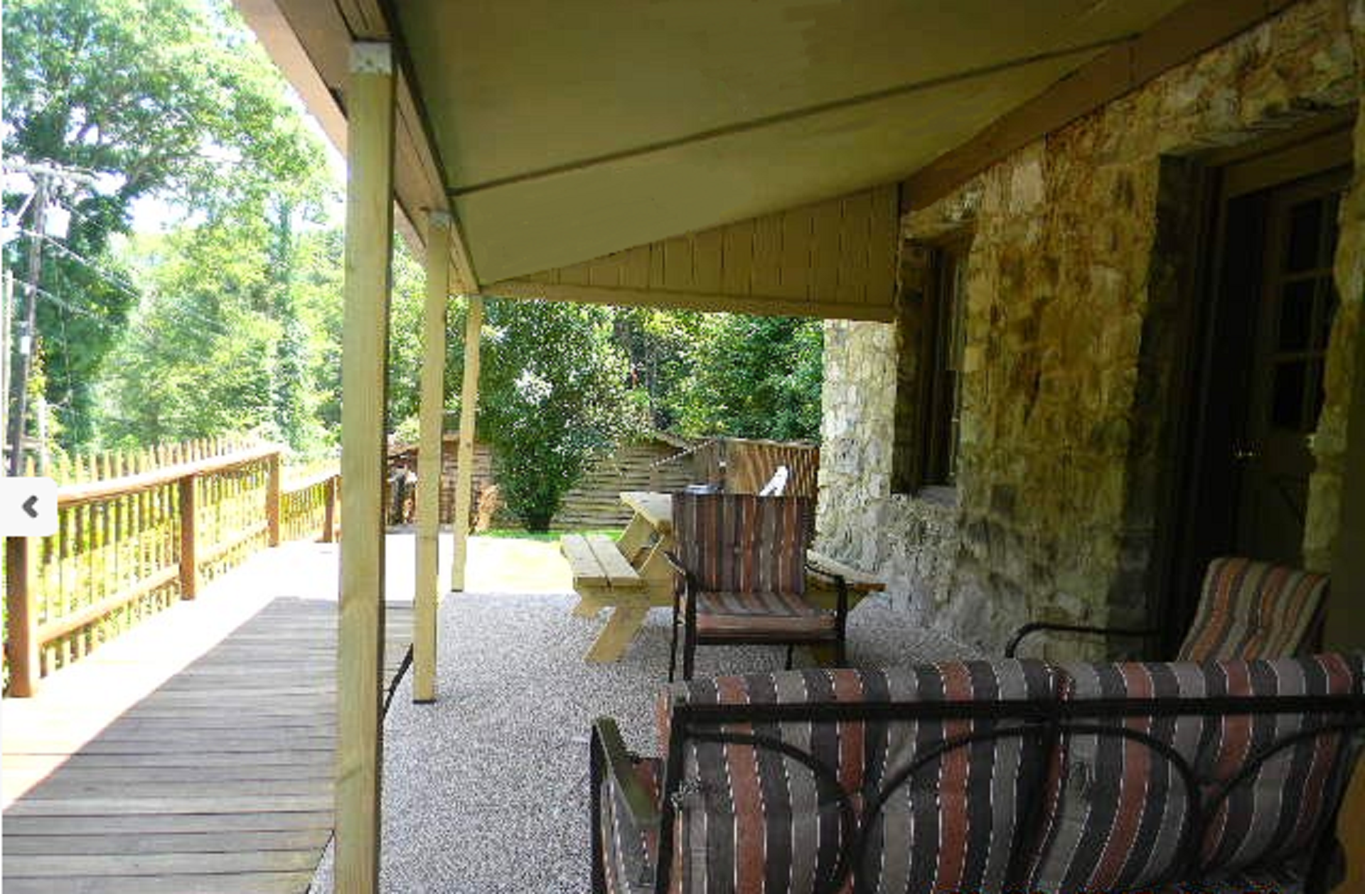 Stone House Porch